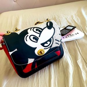 Coach Disney Mickey Mouse shoulder bag